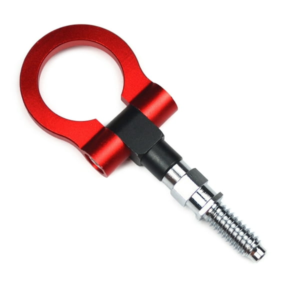 Aluminum Alloy Front Bumper Trailer Eye Towing Tow Hook Screw fitting for Vehicles Multi-color Auto Decorations