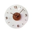 thumbnail image 3 of Reloj de pared Creatividad Regalo de inauguración de la casa Decoración del hogar Decoración colgante para Número 4 marrón, 3 of 9