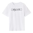 thumbnail image 4 of Camiseta para mujer Trajes suaves Señoras Traje clásico Cuello redondo Camiseta básica XL, 4 of 8
