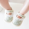 thumbnail image 2 of JAJAHO Girls Grip Shoes Toddler First Walkers Floral Lace Breathable Mesh Barefoot Non- Shoes, 2 of 9