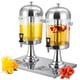 thumbnail image 1 of Yeshouse Dispensador de bebidas comercial de acero inoxidable de 4.2 galones, con núcleo de hielo, grifo antigoteo, soporte y bandeja, ideal para eventos y bodas, 1 of 6