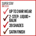 thumbnail image 6 of Maybelline New York Superstay 2 Step Lipcolor, Forever Chestnut (Pack of 3), 6 of 9
