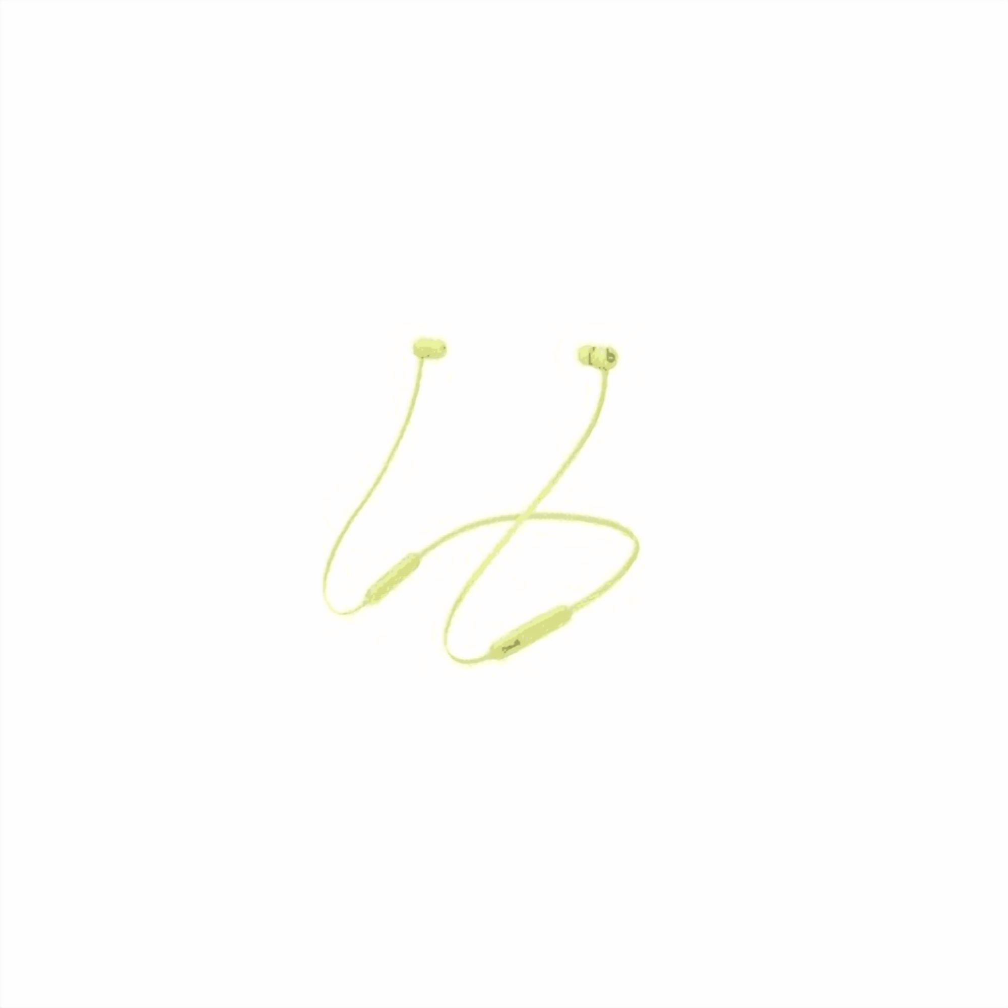 Restored Beats Flex All-Day Wireless Earphones-Yuzu Yellow MYMD2LL/A (Refurbished)