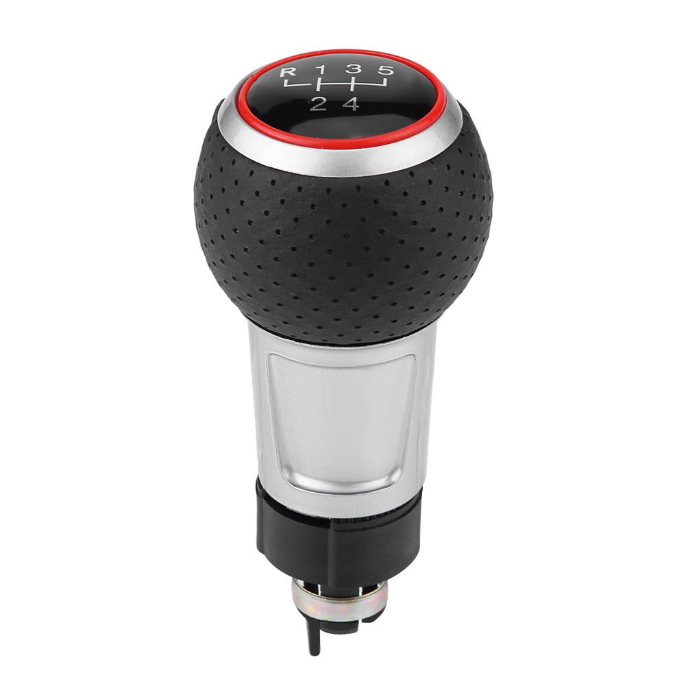 Mgaxyff Car Manual 5 Speed Gear Shift Knob Head for Audi A4 S4 B8 8K A5