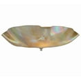 thumbnail image 2 of Meyda Tiffany 114167 Metro 3 Light 16" Wide Semi-Flush Bowl Ceiling Fixture - Chrome, 2 of 7