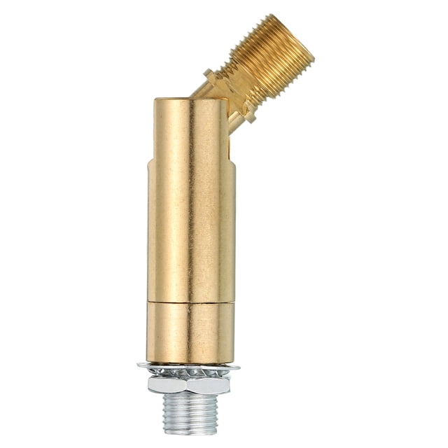 Adaptador de Techo Inclinado Uxcell, 180/345 Grados 58x15mm Kit de Adaptador de Fijación de Luz de Techo M10 para Luz Colgante de Techo Candelabro