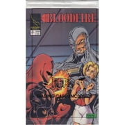 Bloodfire #5 with card VF ; Lightning Comic Book
