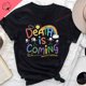 thumbnail image 3 of Camiseta Punk de Death Is Coming, divertida camiseta gótica de Humor oscuro, camiseta de terror Meme Pastel gótica sarcástica ruda, ropa de calle clásica, 3 of 5