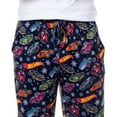thumbnail image 4 of Hot Wheels Pajamas Men's Snowflakes and Cars Lounge Pajama Pants, 4 of 7