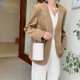 thumbnail image 5 of Bolsa Patrón de piedra Cilindro PU Cuero Mujer Hombro Bolsas de mensajero (Blanco) JShteea Para Estrenar, 5 of 9
