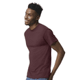 thumbnail image 4 of Gildan Men's Short Sleeve T-Shirt, DryBlend Crewneck Tee Adult Everyday Wear Shirts Dark Maroon Color Single Pack, Size XL, 4 of 5