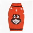 thumbnail image 1 of Mascota perro cuello alto prendas de punto suéter ropa ropa  tamaño XS-M, 1 of 7