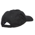 thumbnail image 4 of Maltese Dog Embroidered Low Cap - Black OSFM, 4 of 5