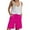 Hot Pink, variant on TRUBKH Summer Shorts for Women Plus Size Workout Shorts Knee Length High Waisted Active Shorts for Women Relaxed Fit Athletic Workout Gym Shorts Biker Running Shorts Lightweight Shorts Black S-5XL