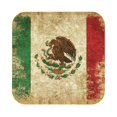 thumbnail image 4 of Mexican Print Leather Drink Coasters for Drinks (6 Pack) for Tabletop Protection Square, 4 of 6