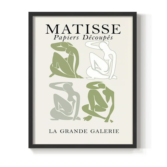 Matisse CCLXXXVI in Solid Wood 8 x 10 Framed Print