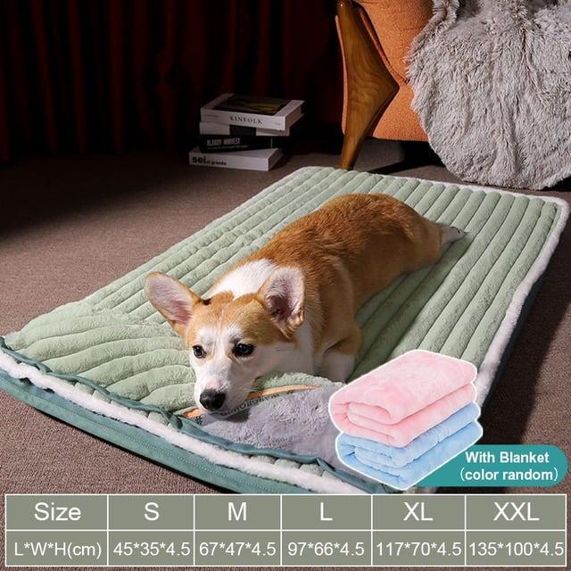 HOOPET Dog Bed Padded Cushion for Small Big Dogs Sleeping Beds and Houses for Cats Super Soft Durable Mattress Removable Pet Mat Walmart