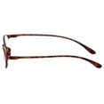 thumbnail image 3 of Calabria 719 Flexie Oval Reading Glasses +0.50 Tortoise Men/Women Bendable One Power Readers TR90 Flexible, 3 of 3