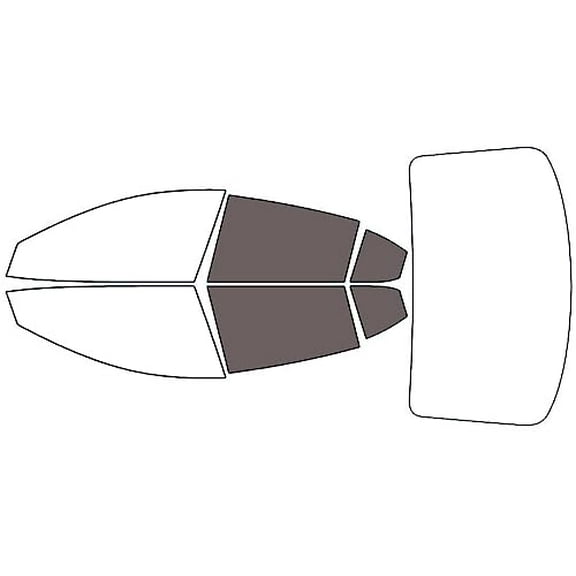 Avery Dennison NR Nano Ceramic IR Window Tint Kit Compatible with Mazda Mazda3 2014-2018 (Hatchback)