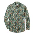 thumbnail image 3 of YIUME Men's Hawaiian Shirt Jungle Adventure Print Cotton Button-down Long Sleeve Aloha Shirt, 3 of 8