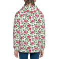 thumbnail image 6 of Pofeuu Flower Print Teenage Zipper Hoodie Sweatshirts Hooded Casual Jackets With Pocket For Boys Girls-Medium, 6 of 6