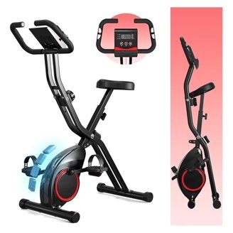 Sunny Health Fitness Electromagnetic Mini Exercise Bike SF