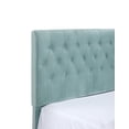 thumbnail image 3 of Artum Hill Piper Light Blue Full Upholstered Bed with a Tufted Headboard, 3 of 6