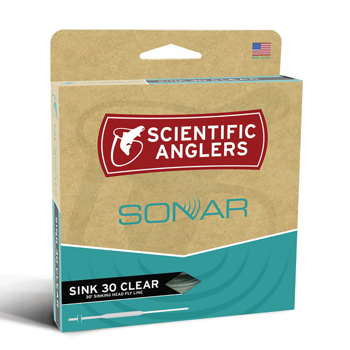 Scientific Anglers SONAR Sink 30 Clear Tip Fly Line 