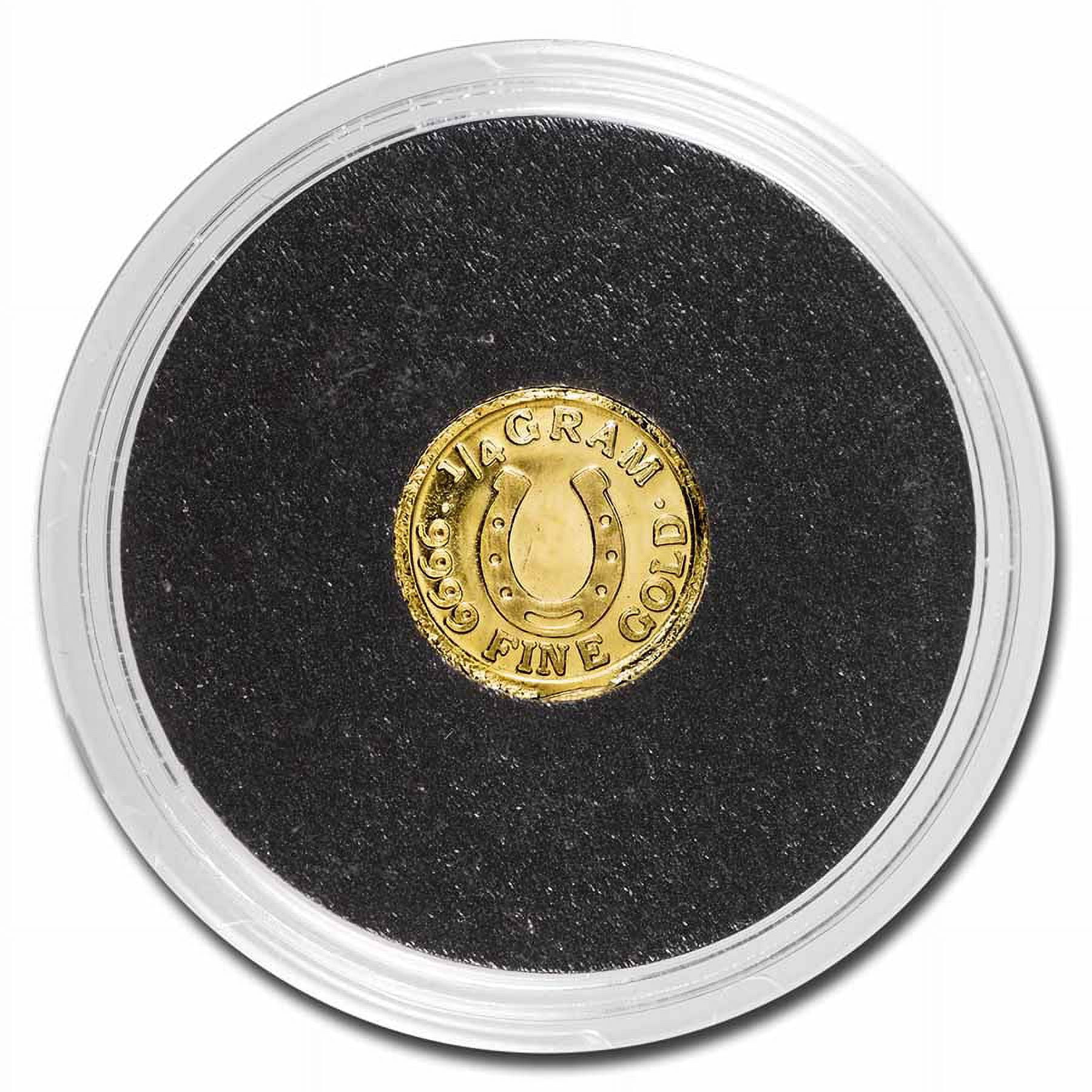 1/4 gram Gold Round: Lucky Horseshoe - MPM