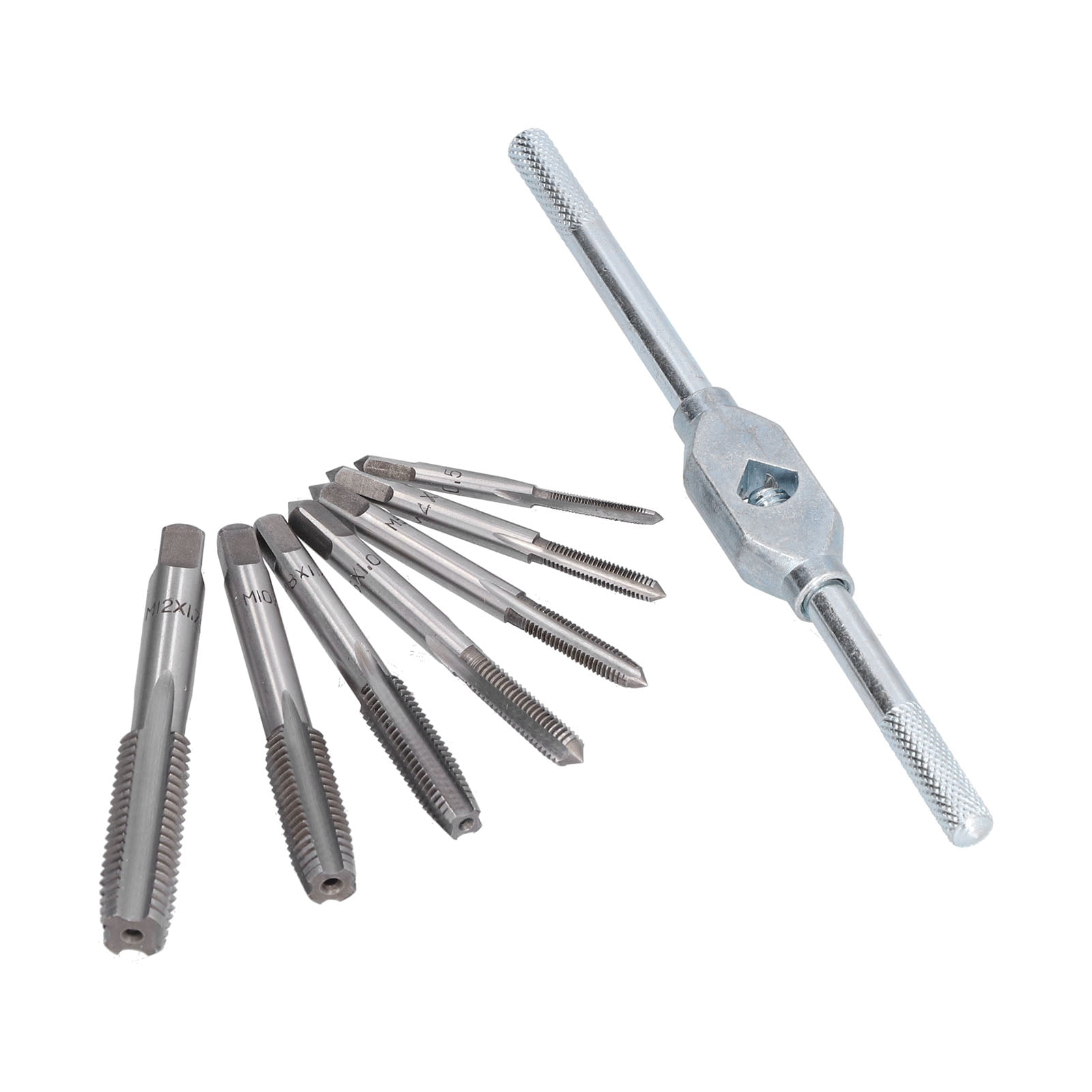Tap Wrench Set, Standard Hand Screw Thread Taps  For Home Use For Machine For Car Repair