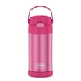 thumbnail image 1 of THERMOS FUNTAINER Botella de agua con pajita - 12 onzas - Botella de agua aislada al vacío de acero inoxidable para niños con tapa, 1 of 4