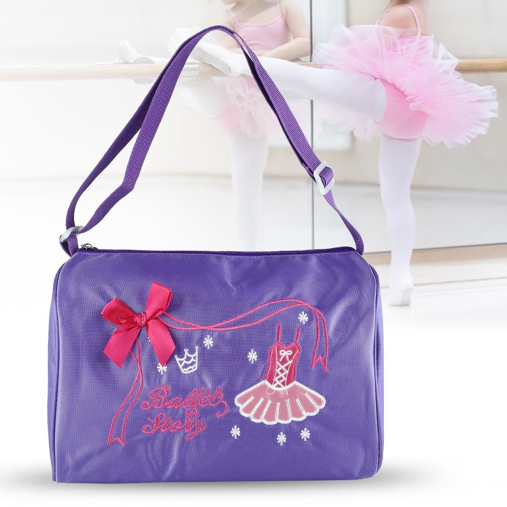 purple ballet bag