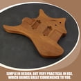 thumbnail image 1 of PAMINGONO Coffee Solid Guitar Body Unfinished Headless Design for Easy Tuning and String Replacement, 1 of 8