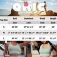 thumbnail image 6 of QRIC Women Racerback Sports Bras High Impact Wireless Workout Gym Activewear Bra Hollow Out Style Crop Tops, 6 of 6