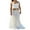 White, variant on Baby Sweetie Women Lace Long Skirts Hem Tie-Up Low Waist Skirts Spring Summer Fashion Casual Skirts