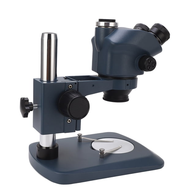 Trinocular Stereo Microscope, Trinocular Microscope WF10X22mm Eyepiece ABS 7X To 50X Fine Adjustment for Laboratories