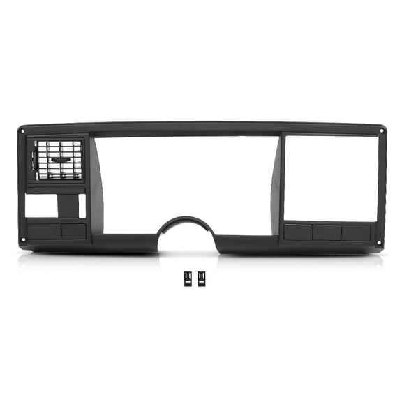 Speedometer Dash Bezel Trim Compatible with Chevy Silverado GMC Sierra Truck 1988-1994 Black