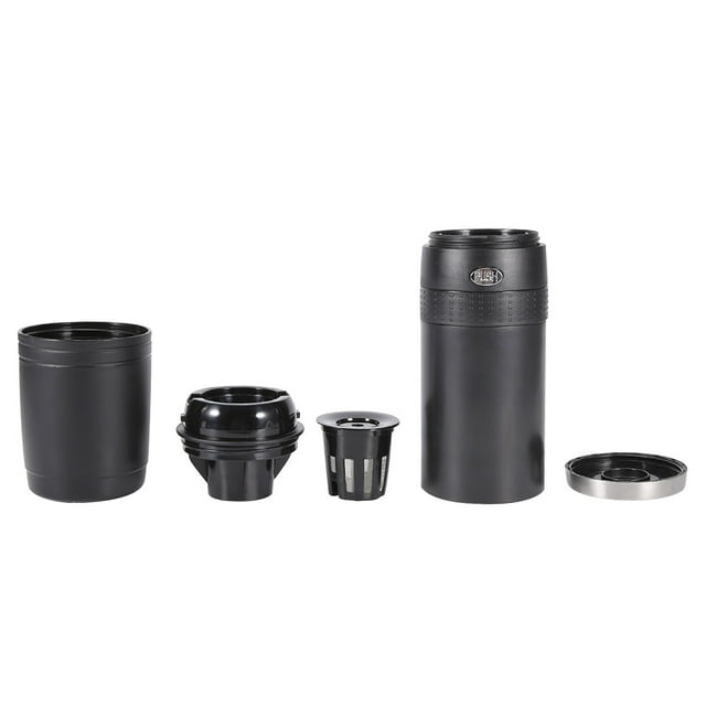 Cafetière Portable 240 ml Machine à Café Électrique pour Maison Bureau Voyage Camping