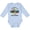 AE-Light Blue, variant on Inktastic I Support My Uncle Autism Awareness Boys or Girls Long Sleeve Baby Bodysuit