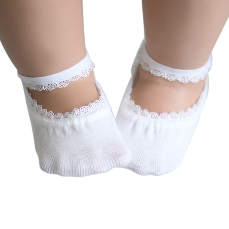 Baby Socks Princess Lace Inside No Show Socks Boys Girls Gifts Cute