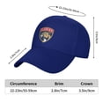 thumbnail image 5 of Chapeau Florida Panthers Ajustable Drôle Mode Casquette pour Hommes Femmes, 5 of 5