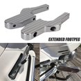Passenger Foot Peg Extensions For Vespa Gt Gts Gtv 60 125 200 250 300