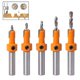 thumbnail image 3 of Woodworking Drill Bit Set, 5 Piece Countersink Drill Bit Set, Hss Woodworking Countersink, Countersink Countersink Taper Drill Bit For Wo, 3 of 3