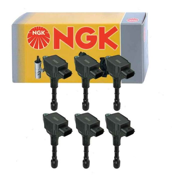 6 pc NGK Ignition Coils compatible with Infiniti EX35 3.5L V6 2008-2012