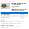 thumbnail image 2 of Fan Clutch - Compatible with 1968 - 1970 Pontiac Tempest 1969, 2 of 2