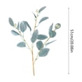 thumbnail image 3 of CQCYD Under $5 Artificial Plants, Faux Greenery Potted Flowers, Plastic Simulated Plants Decor for Office Home Shelf Table Garden, 3 of 6