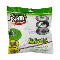 Storm Mop Refill for All Surfaces, Machine Washable Microfiber Mop Head, 1 Pack