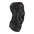 thumbnail image 1 of Shock Doctor 872-01-34 Knee Support with Dual Hinges, Large, black RVT Sports D00577, 1 of 5