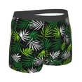 thumbnail image 3 of Haiem Tropical Leaves1 Men's Boxer Briefs, Every Day Comfort Stretch Cotton Moisture-Wicking Underwear-Small, 3 of 9