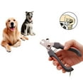 thumbnail image 3 of Baiways Pet Cat and Dog ABS Beauty Cleaning 3 Sets, Nail Scissors, Hair Removal Comb, File, 3 of 9